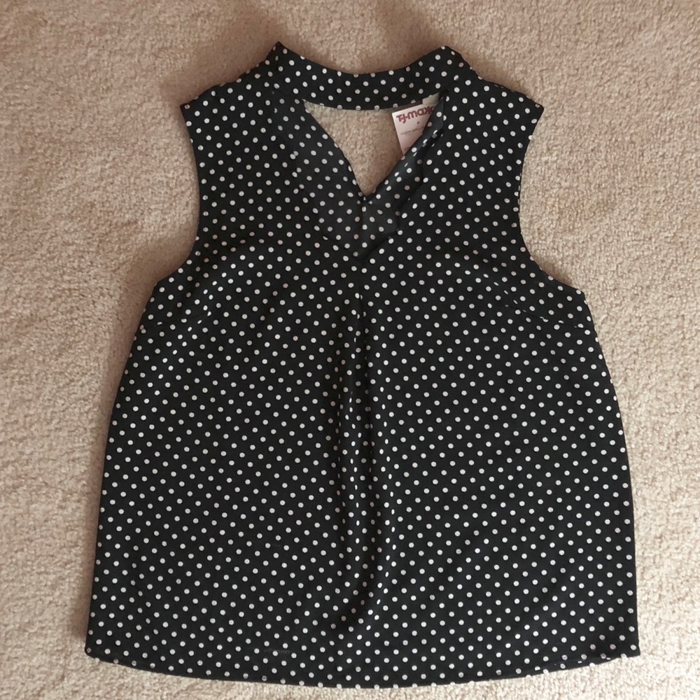 NWT juniors Mock neck tank top